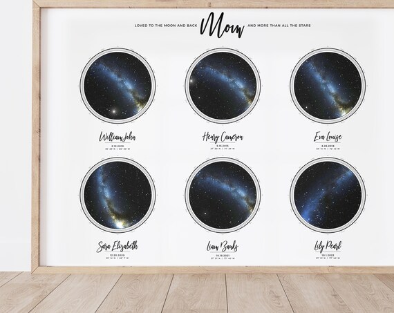 Personalized Star Map - Celestial Chart