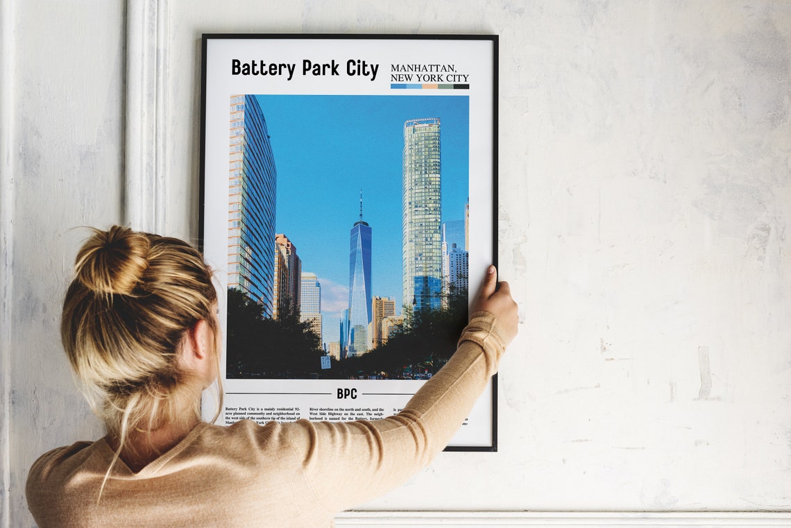 Battery Park City, Travel Poster - Image 4