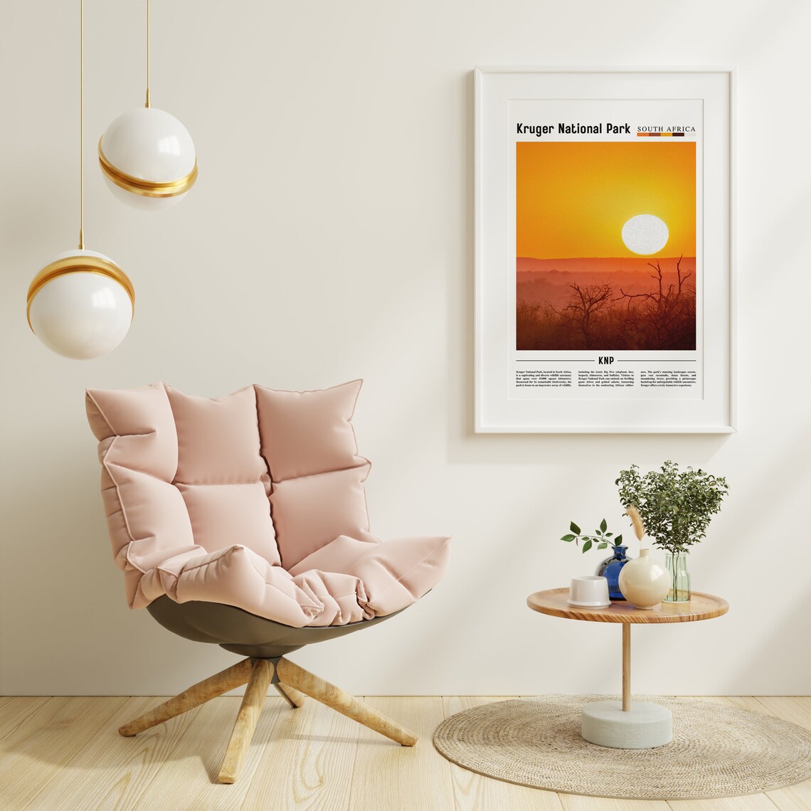 Kruger National Park Minimal Travel Poster - Image 6
