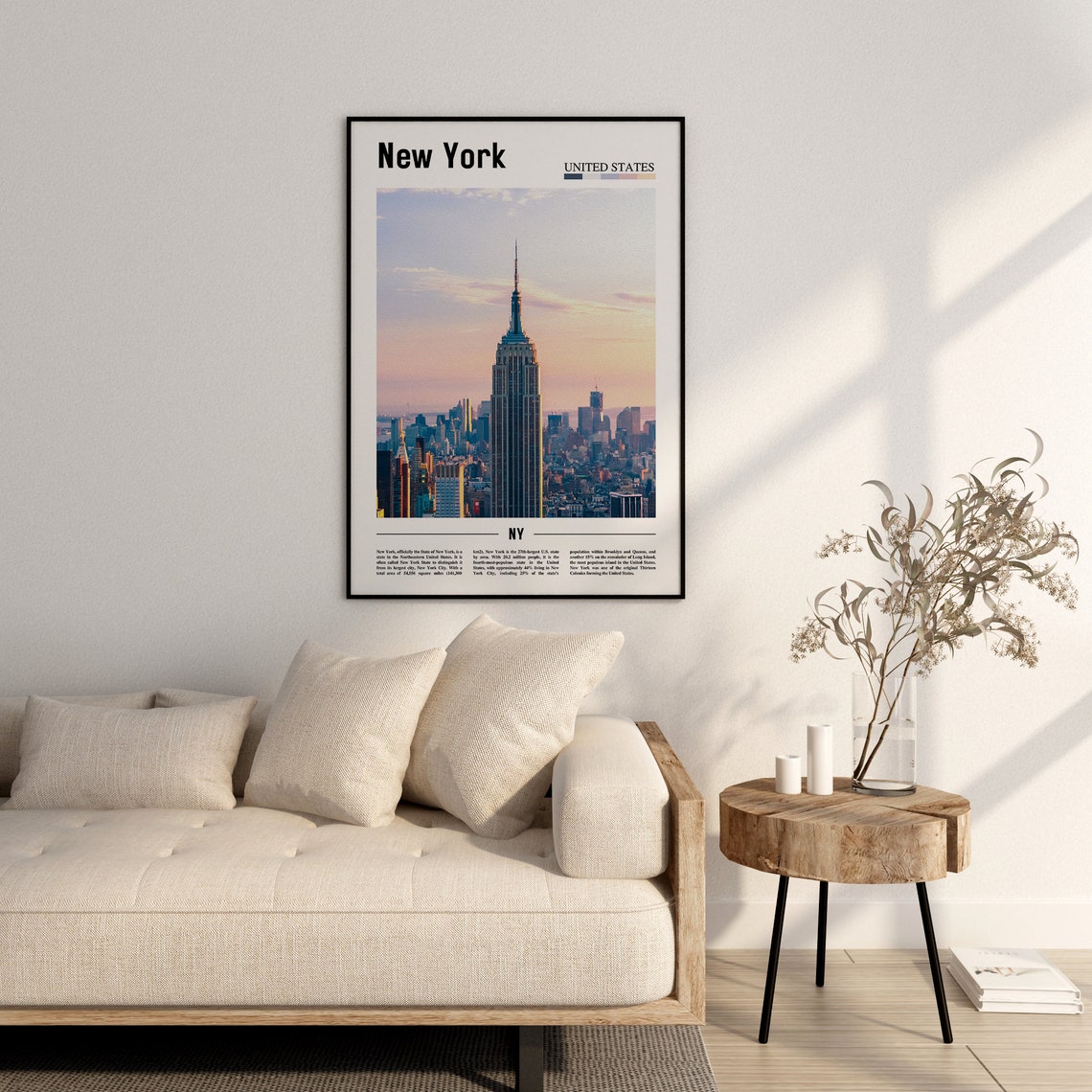 New York Poster New York Print New York Wall Art United States Photo United States Poster United States Print Travel Poster - Image 2