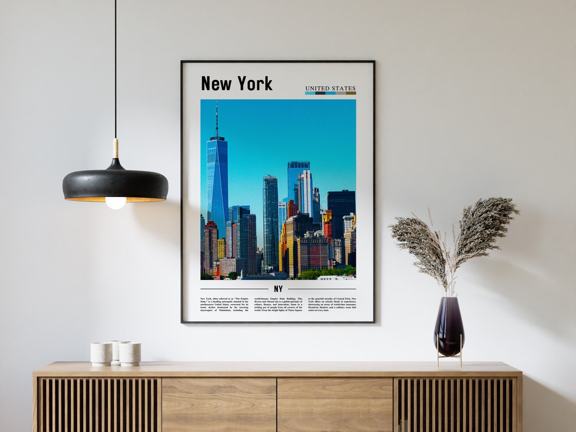 New York Poster New York Print New York Wall Art Ny Photo Ny Poster Ny Print New York Photo Travel Poster - Image 4