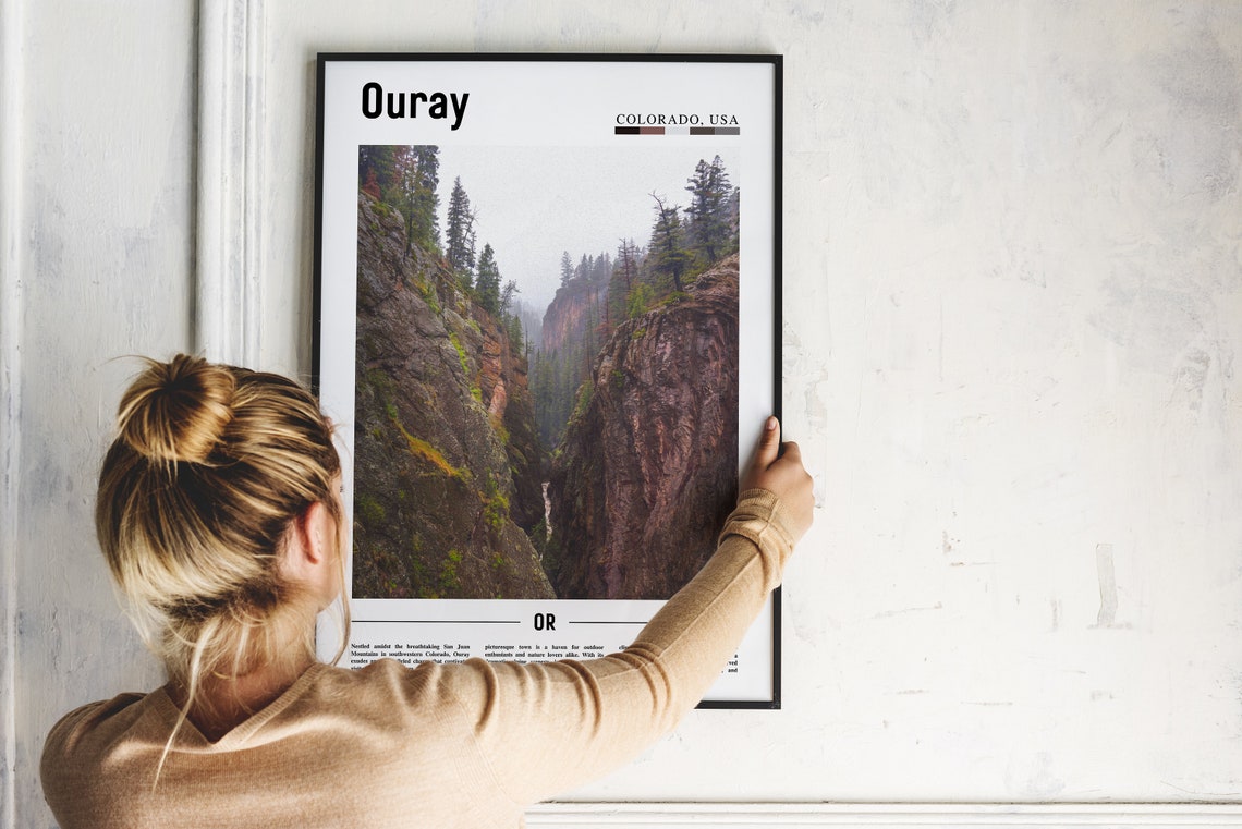 Ouray Poster Ouray Print Ouray Wall Art United States Photo United States Poster United States Print - Image 5