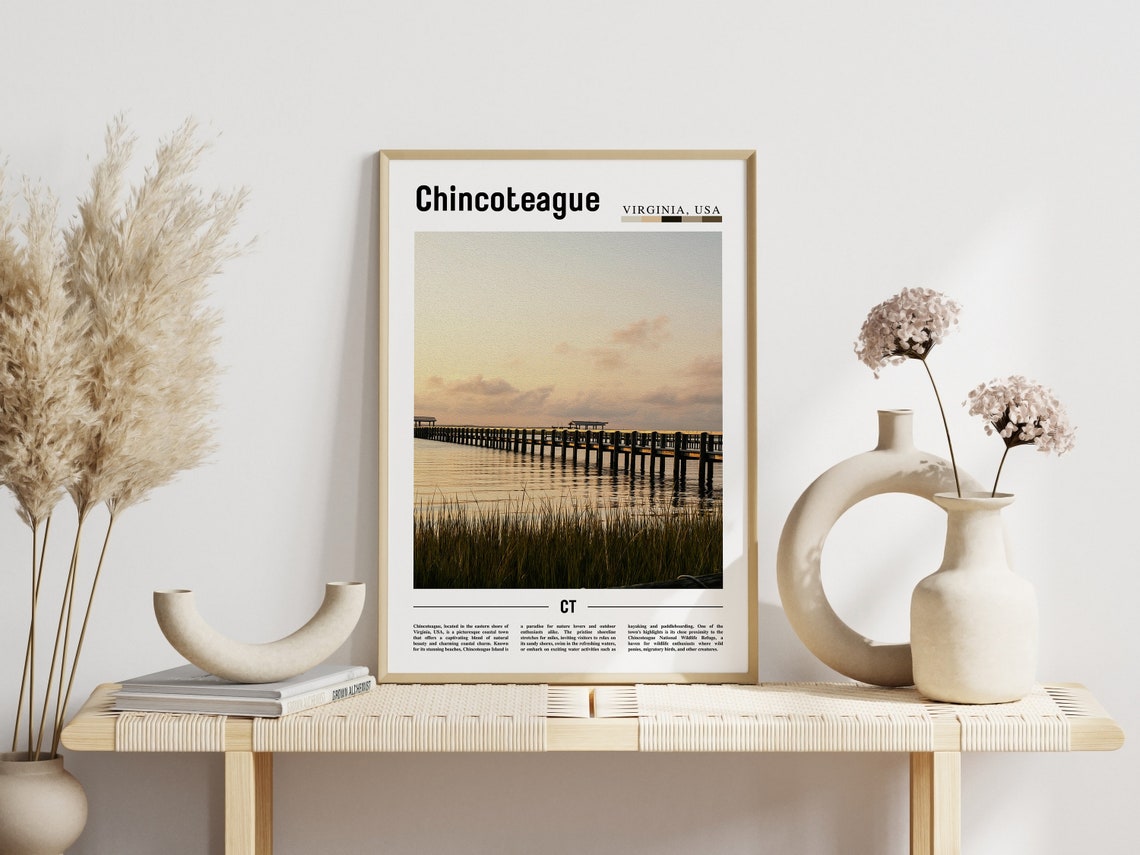 Chincoteague Poster Chincoteague Print Chincoteague Wall Art United States Photo United States Poster United States Print - Image 6