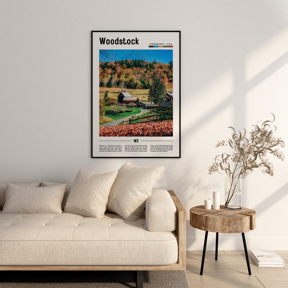 Woodstock Poster Woodstock Print Woodstock Wall Art United States Photo United States Poster United States Print - Image 2