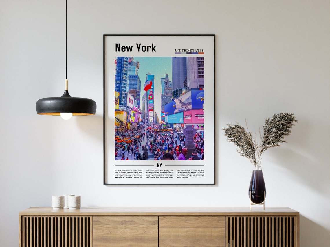 New York Poster New York Print New York Wall Art Ny Photo Ny Poster Ny Print New York Photo Travel Poster - Image 4