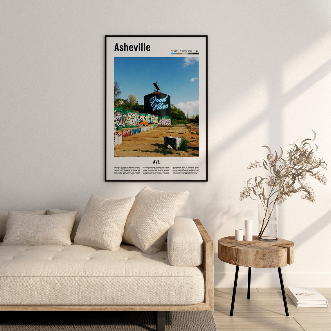 Asheville Poster Asheville Print Asheville Wall Art United States Photo United States Poster United States Print - Image 2