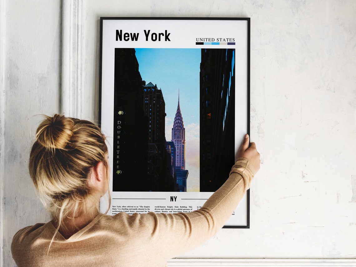 New York Poster New York Print New York Wall Art Ny Photo Ny Poster Ny Print New York Photo Travel Poster - Image 5