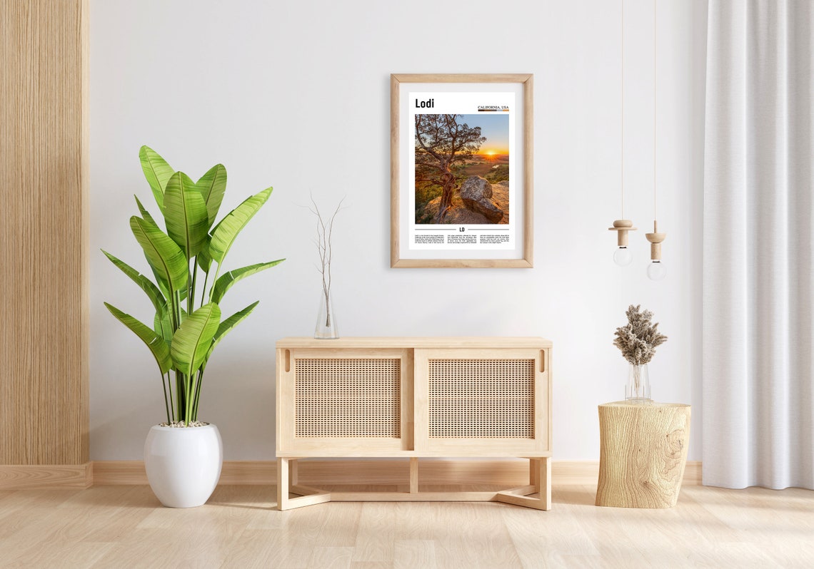 Lodi Print Lodi Poster Lodi Wall Art Minimal Travel Print Minimal City Poster Travel Destination Colorful City Print Oil Painting Poster - Image 4