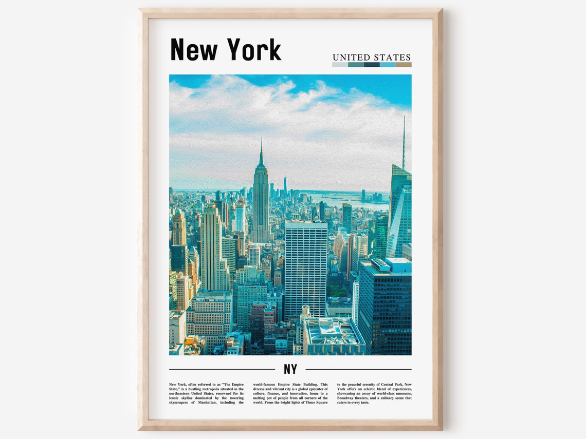 New York Poster New York Print New York Wall Art Ny Photo Ny Poster Ny Print New York Photo Travel Poster