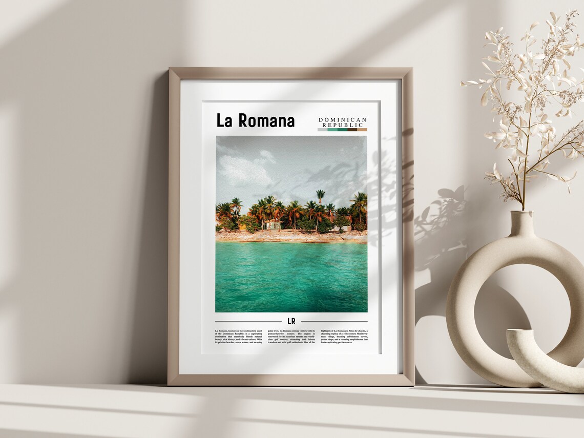 La Romana Travel Poster, Caribbean Photo - Image 3