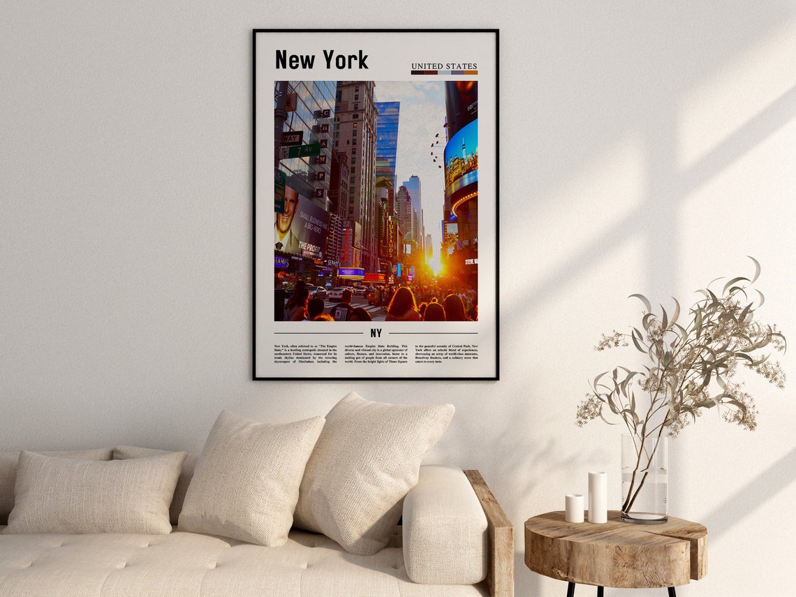 New York Poster New York Print New York Wall Art Ny Photo Ny Poster Ny Print New York Photo Travel Poster - Image 2