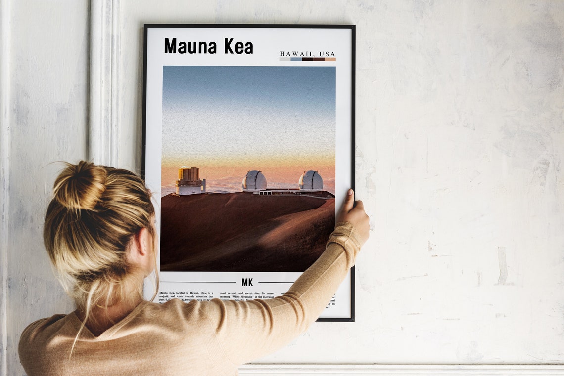 Mauna Kea Poster Mauna Kea Print Mauna Kea Wall Art United States Photo United States Poster United States Print - Image 5