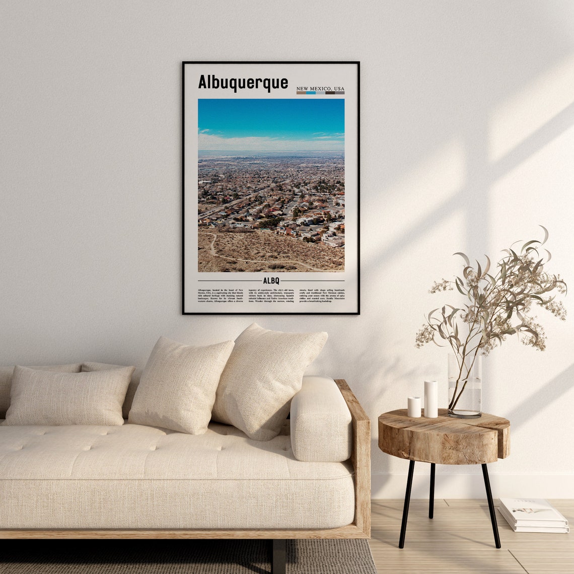 Albuquerque Poster Albuquerque Print Albuquerque Wall Art United States Photo United States Poster United States Print - Image 2