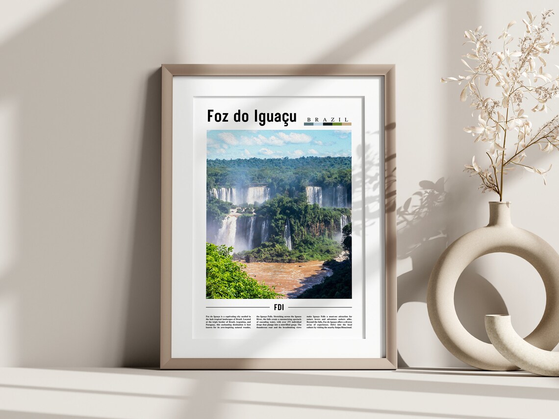 Foz Do Iguau Travel Poster, South America - Image 3