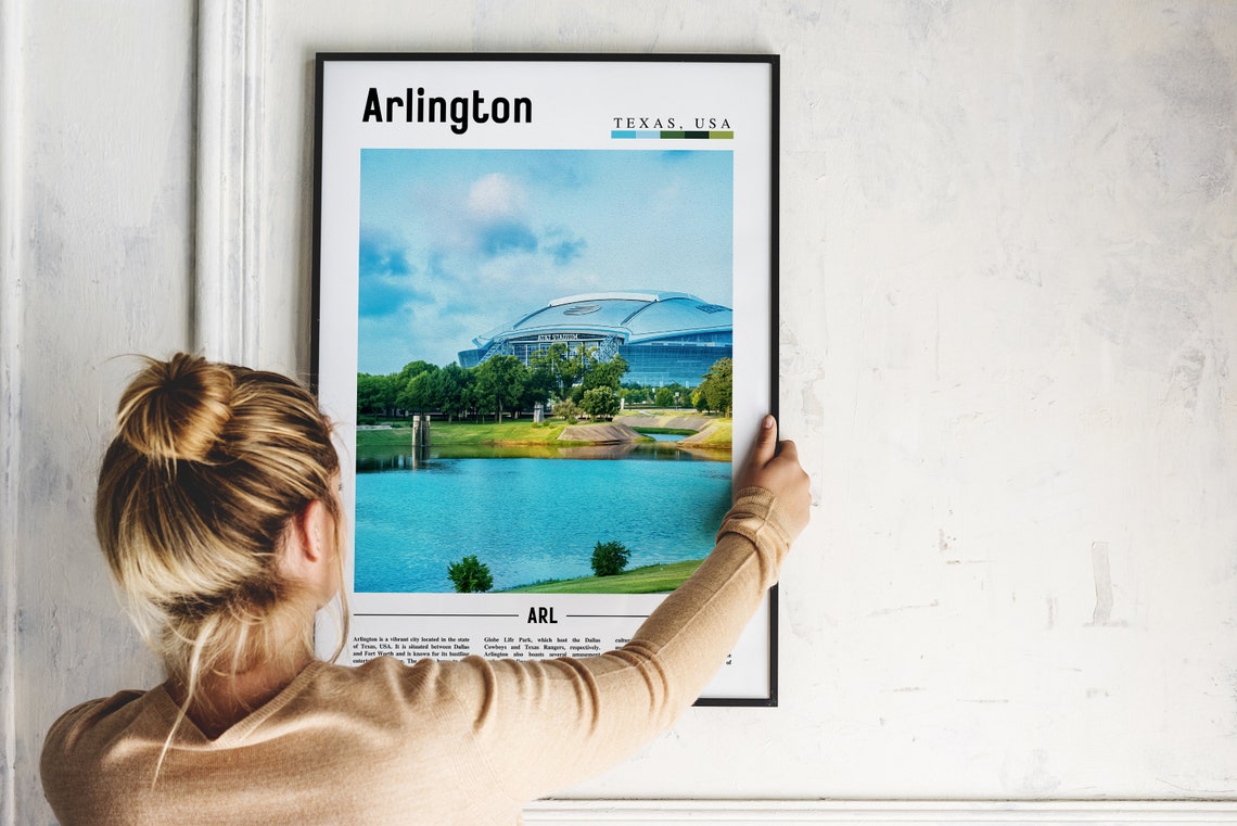 Arlington Poster Arlington Print Arlington Wall Art United States Photo United States Poster United States Print - Image 4