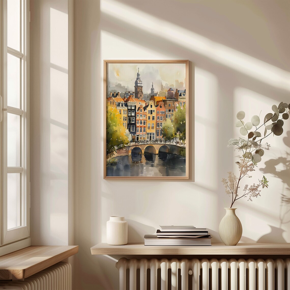 Amsterdam City Poster Wedding Gift Art Print - Image 4