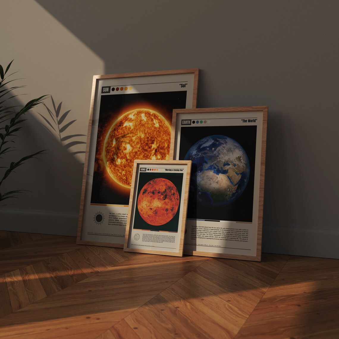 Venus Fiery Morning and Evening Star Planet Photography Poster - Image 4