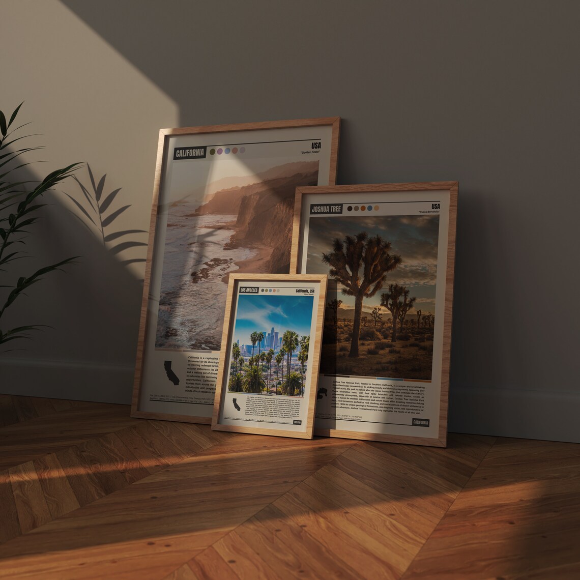 Los Angeles Travel Poster, Map Wall Art Print - Image 4