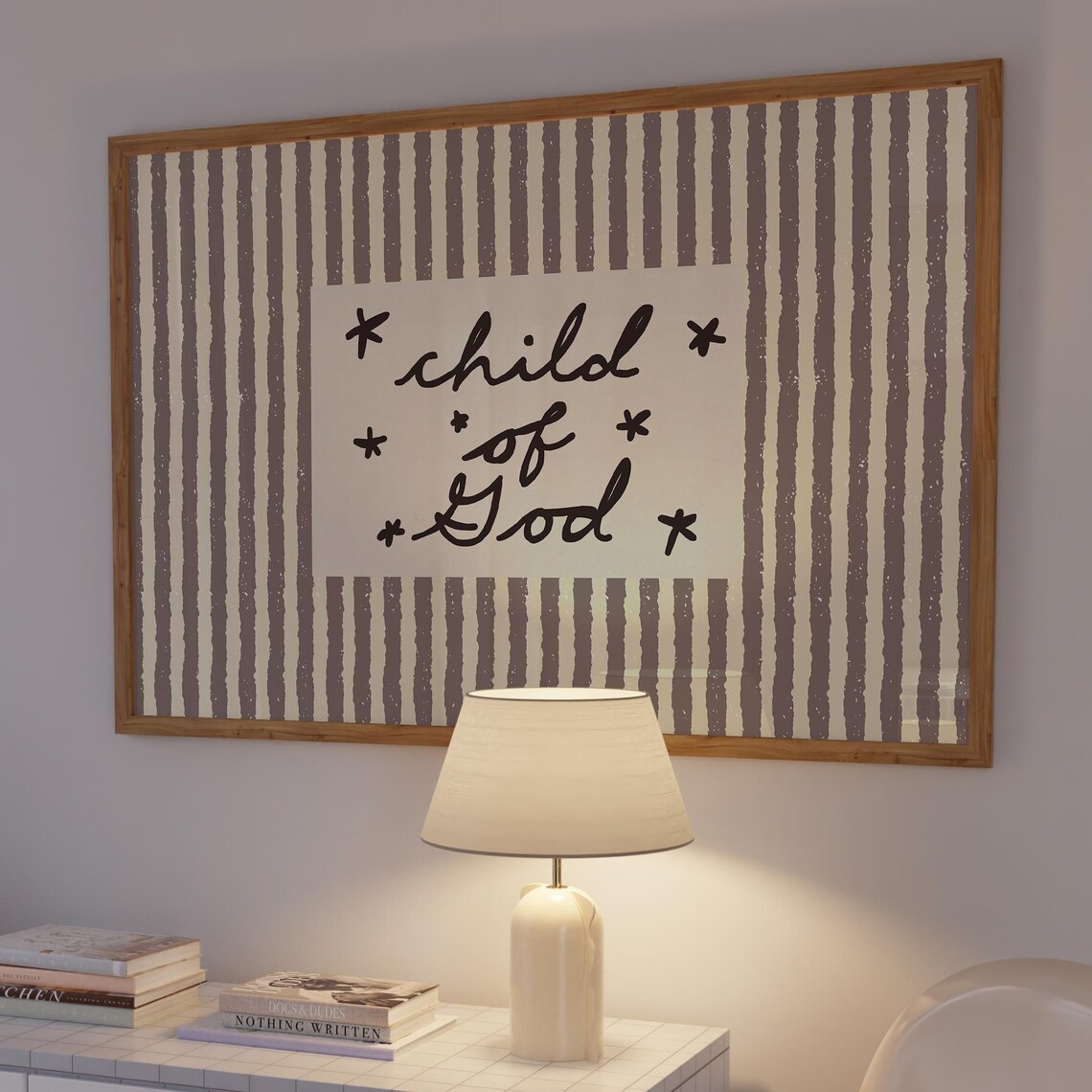 Child Of God Christian Nursery Bible Verse Decor