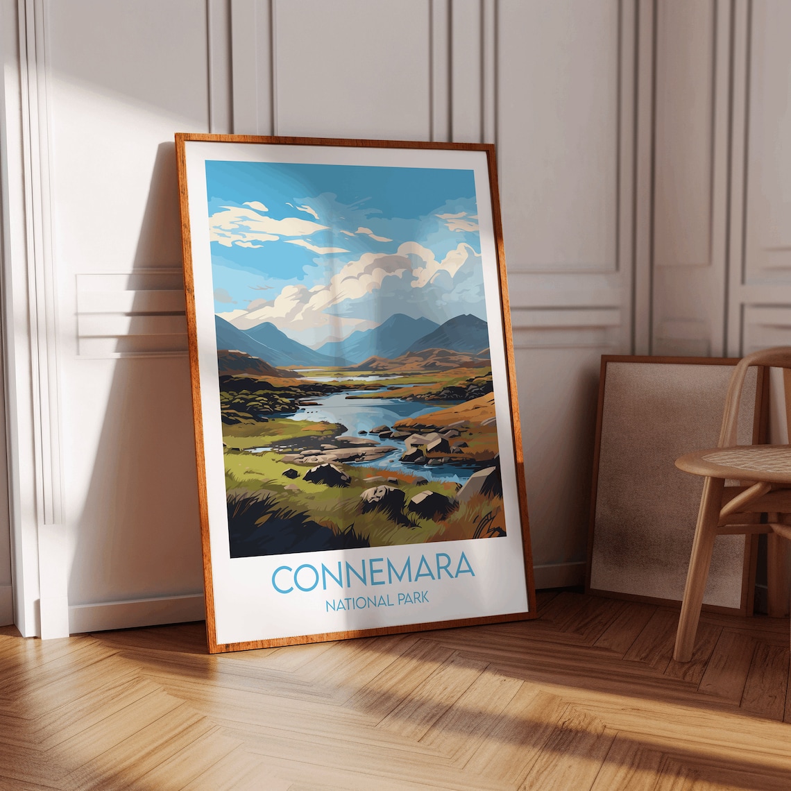 Connemara National Park Travel Poster, Ireland - Image 2