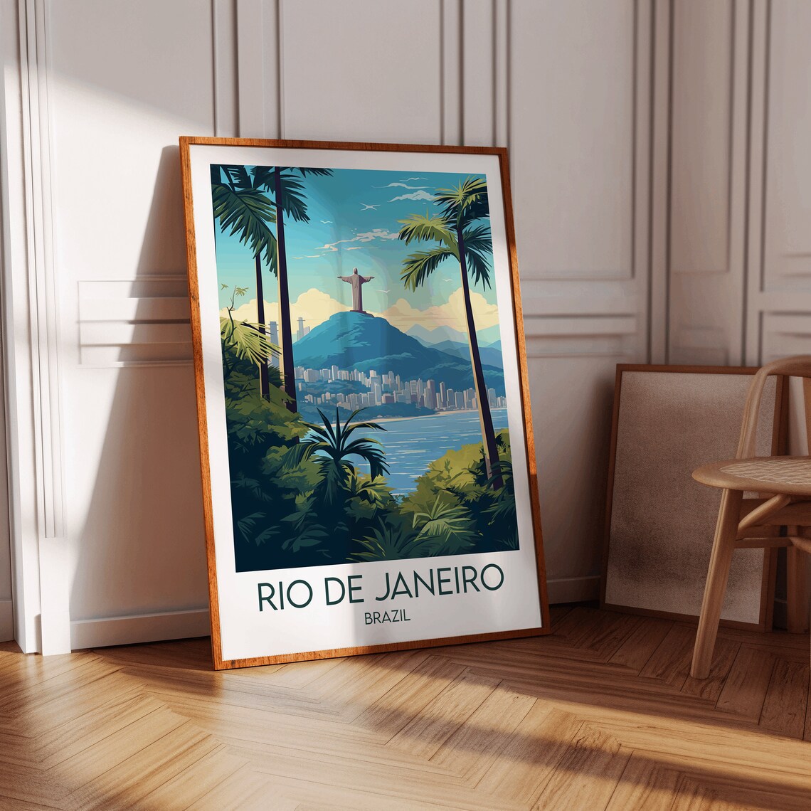 Rio De Janeiro Travel Poster, Custom Personalised - Image 2