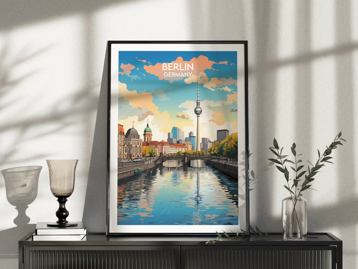 Berlin Travel Print, Germany Travel Poster - Image 4