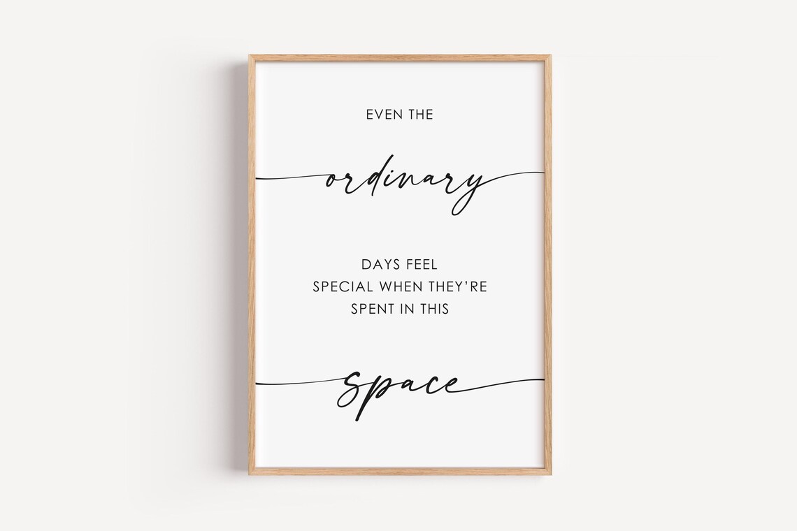 Art For Home Decor Gift Bedroom Dorm Room Inspirational Quote Print