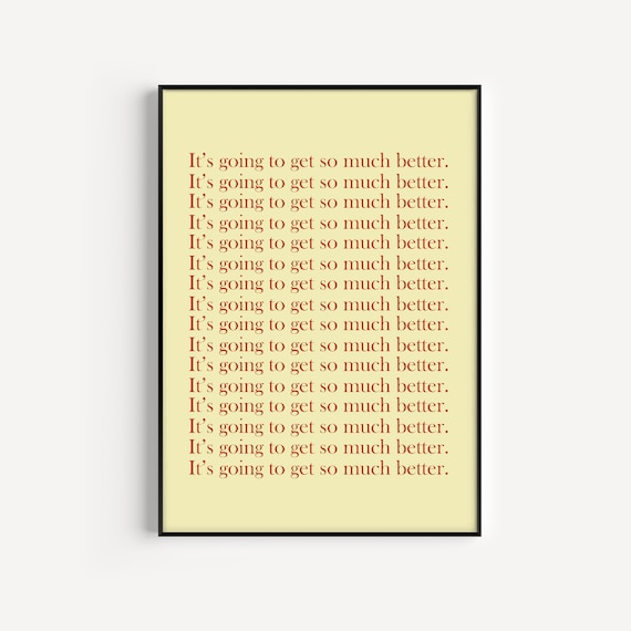 Affirmations Wall Art Home Office Decor Daily Neutral Mental Health Prints