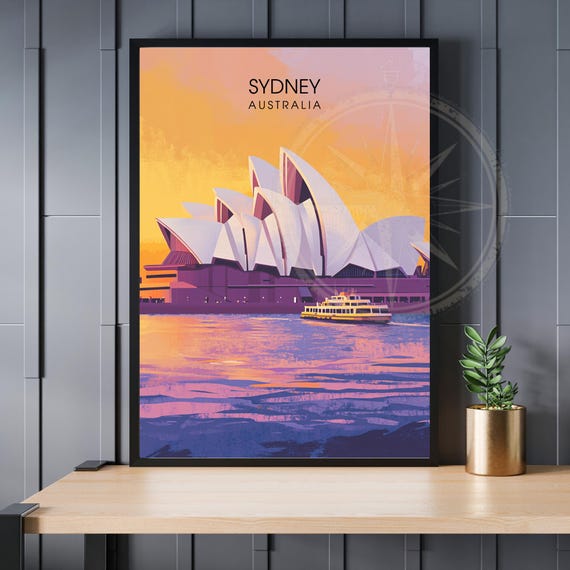 Sydney Poster Australia Print