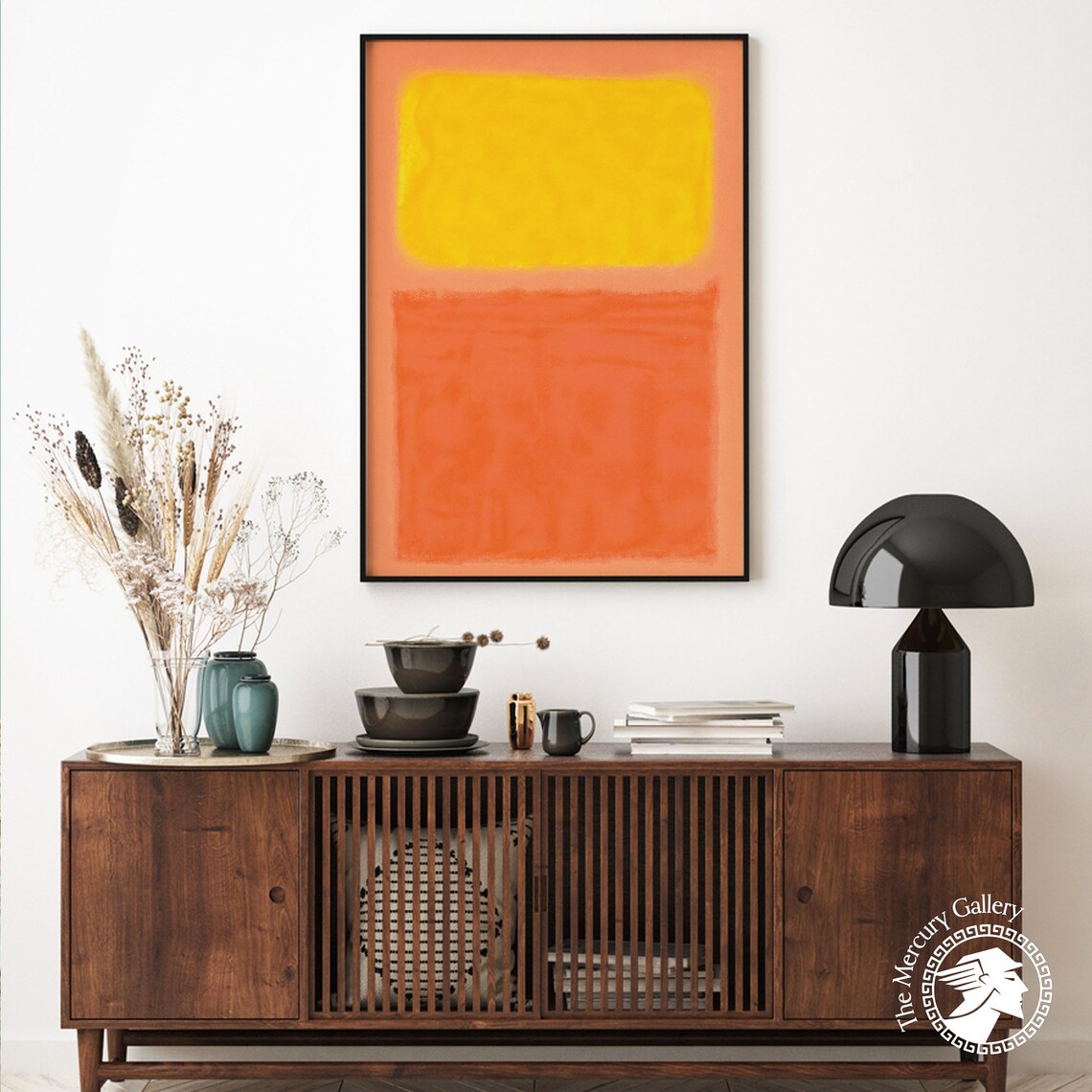 Mark Rothko Retrospective Exhibition Poster - Image 4