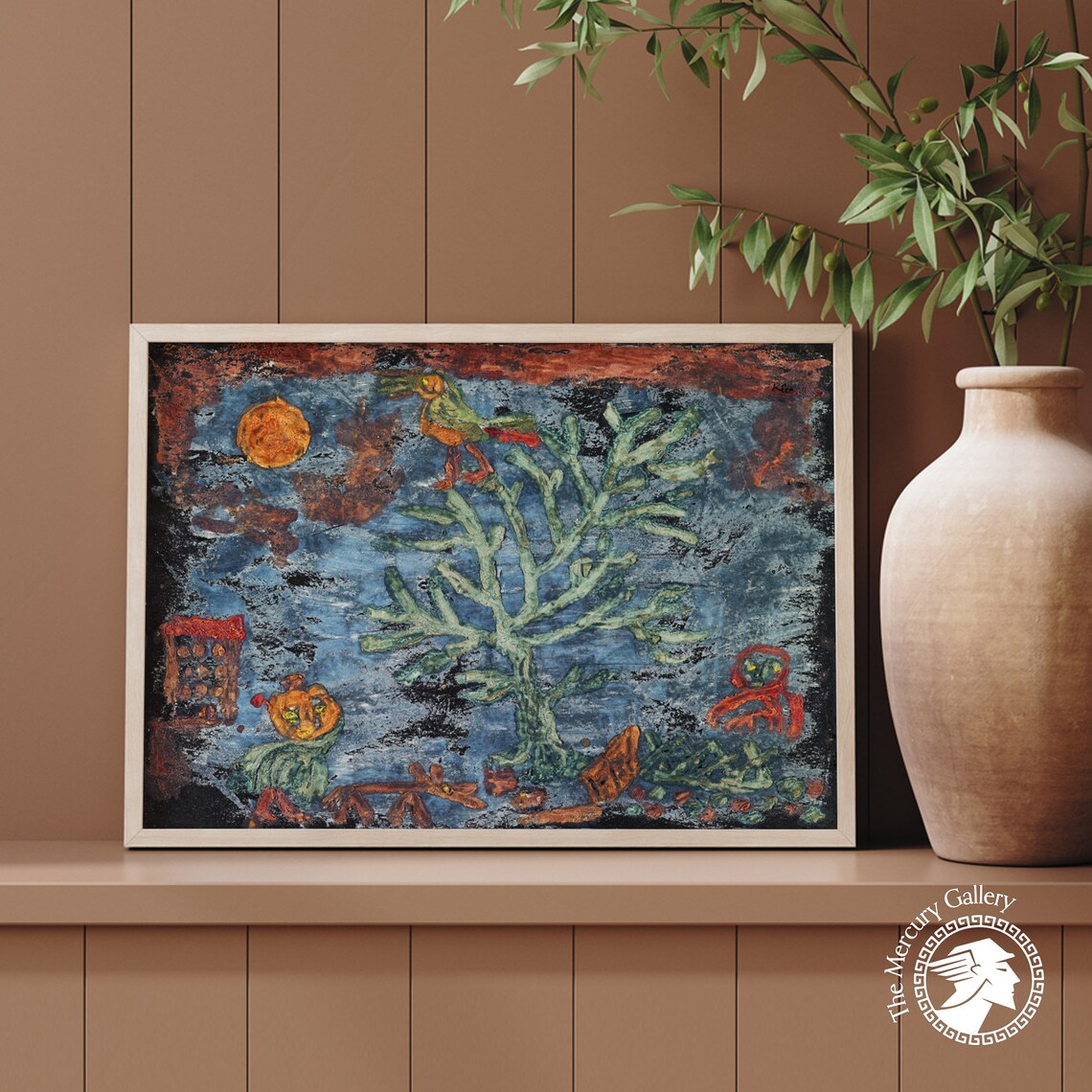Paul Klee Exhibition Poster, Mid-Century Abstract Art - Image 4