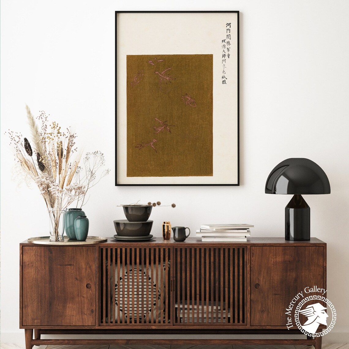 Japanese Style Seagulls Vintage Exhibition Poster - Image 6