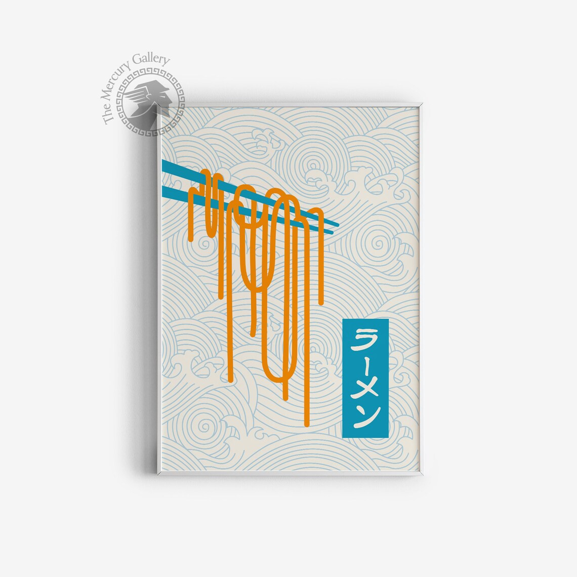 Japan Noodle Ramen Art Print, Japanese Food - Image 2