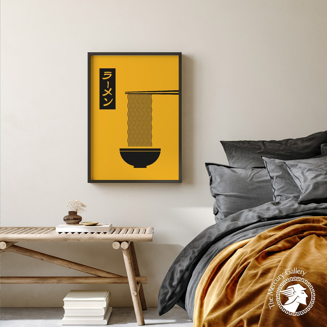 Ramen Noodle Print, Noodle Soup Travel Poster - Image 2