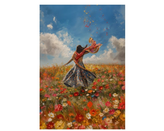 Zinda Dil Indian Mughal Art Indian Painting Indian Wall Art Indian Vintage Wall Art Pakistani Traditional Art