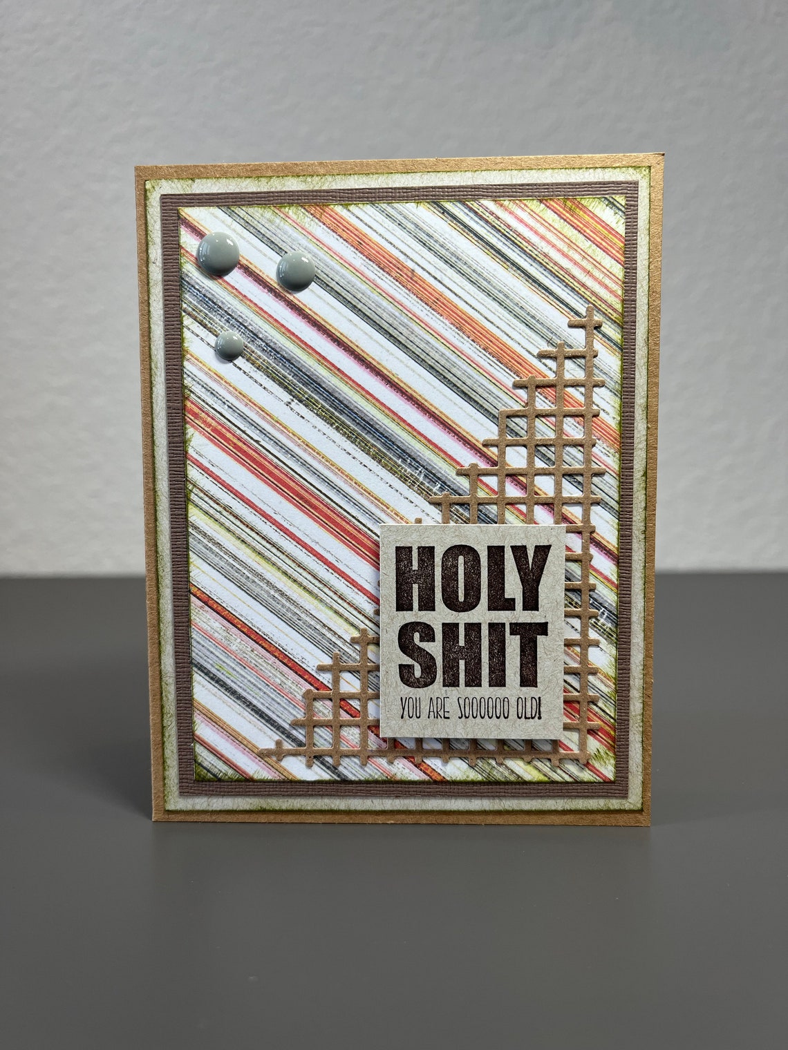 Holy Sh Humorous Birthday Greeting Card