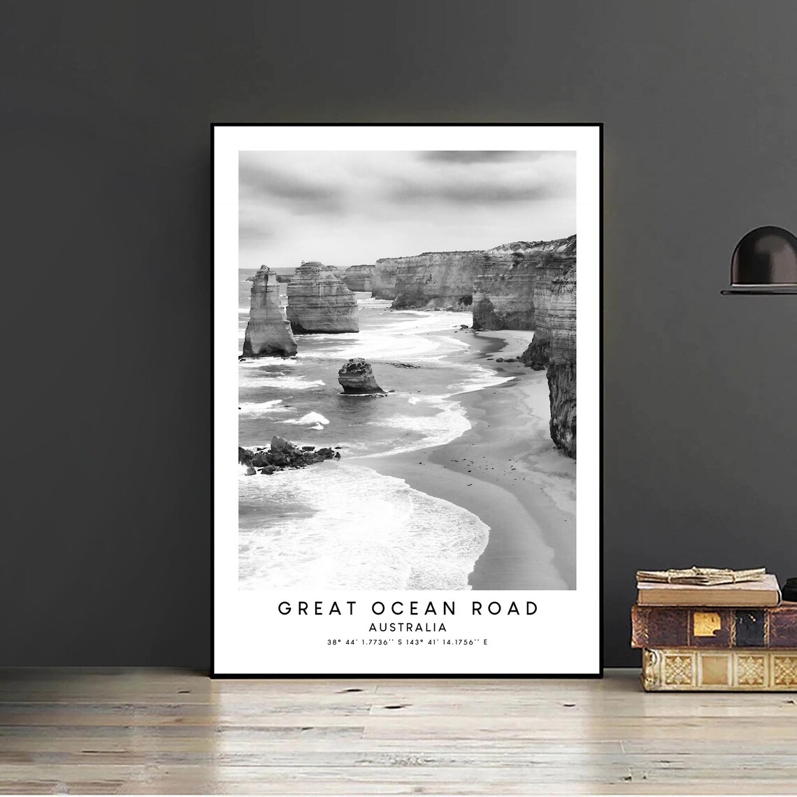 Great Ocean Road Minimalist Australia Art Print - Image 2