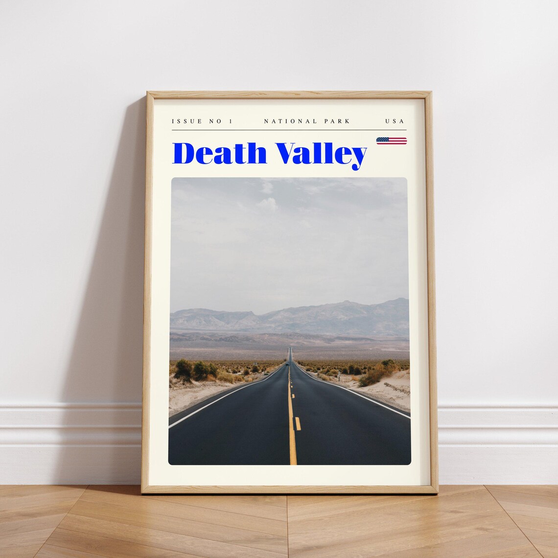Death Valley National Park Desert Road Photography Travel Poster - Image 3