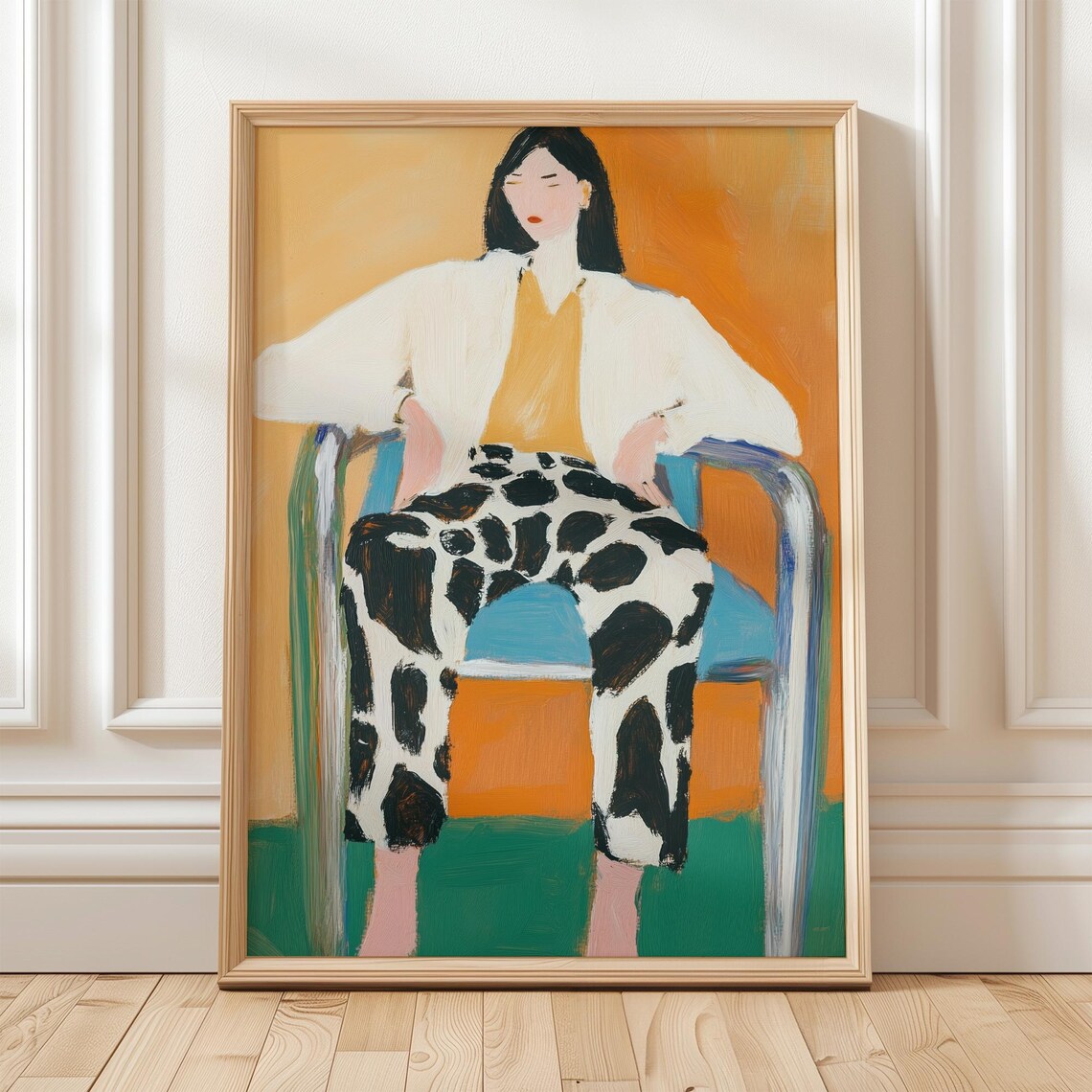 Abstract Portrait, Modern Minimalist Wall Art