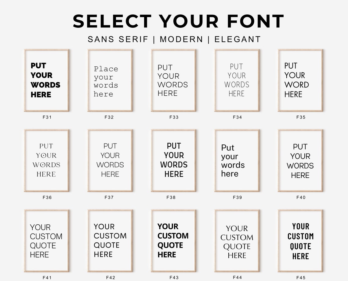 Custom Quote Print Personalized Lyrics Poem Saying Script Poster - Image 4