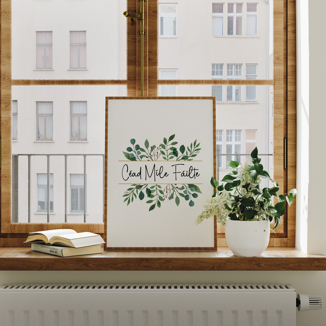 C ad M e9 F e1ilte Ireland Welcome Sign Travel Poster