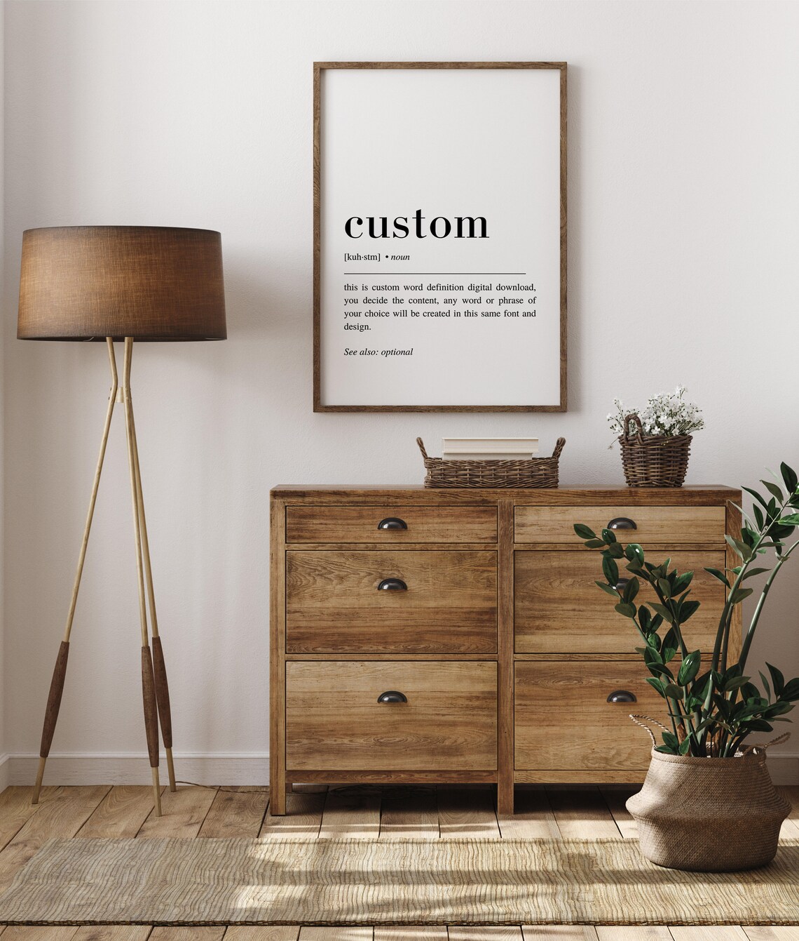 Custom Definition Poster, Definition Wall Art - Image 2