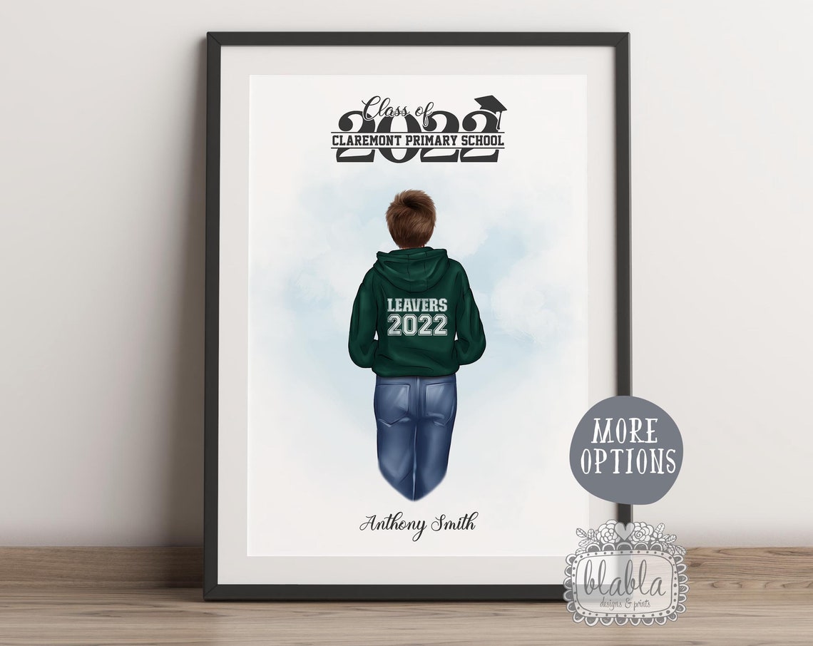 School Leavers Personalised Gift 2022 Graduation Gift Leavers 2022 Class Of 2022 Primary School Keepsake Friends Graduation Gift