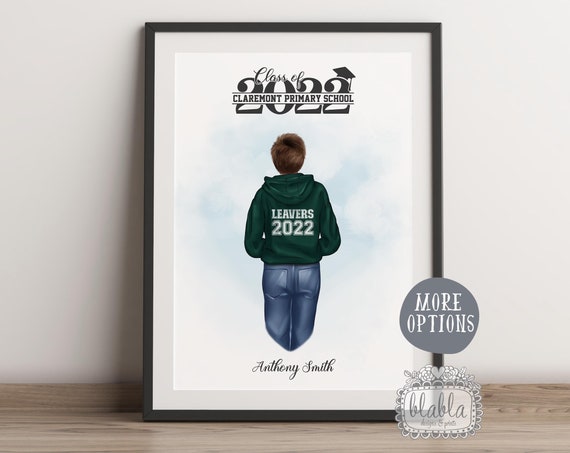 School Leavers Personalised Gift 2022 Graduation Gift Leavers 2022 Class Of 2022 Primary School Keepsake Friends Graduation Gift