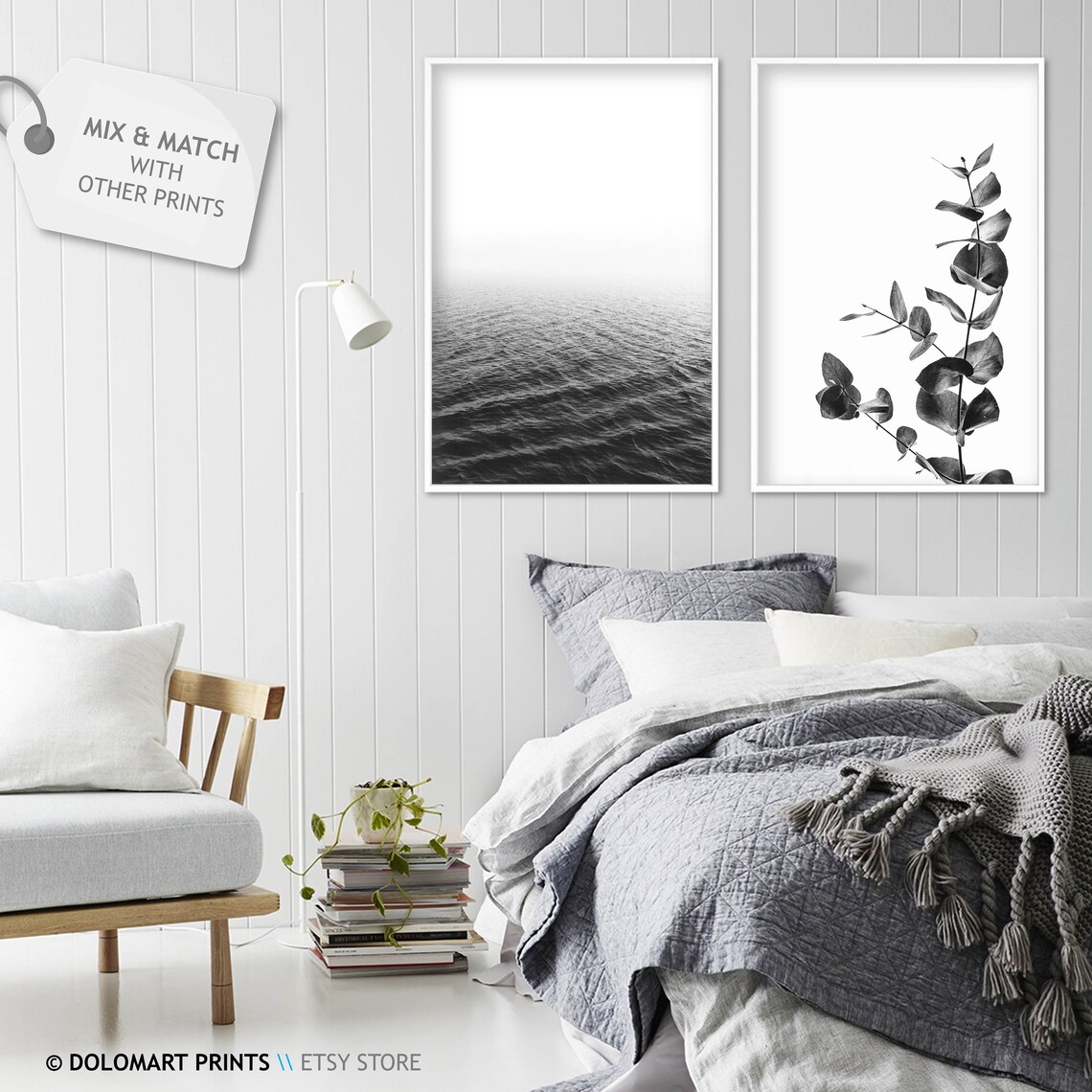 Australian Eucalyptus Leaf Print, Botanical Wall Art - Image 2