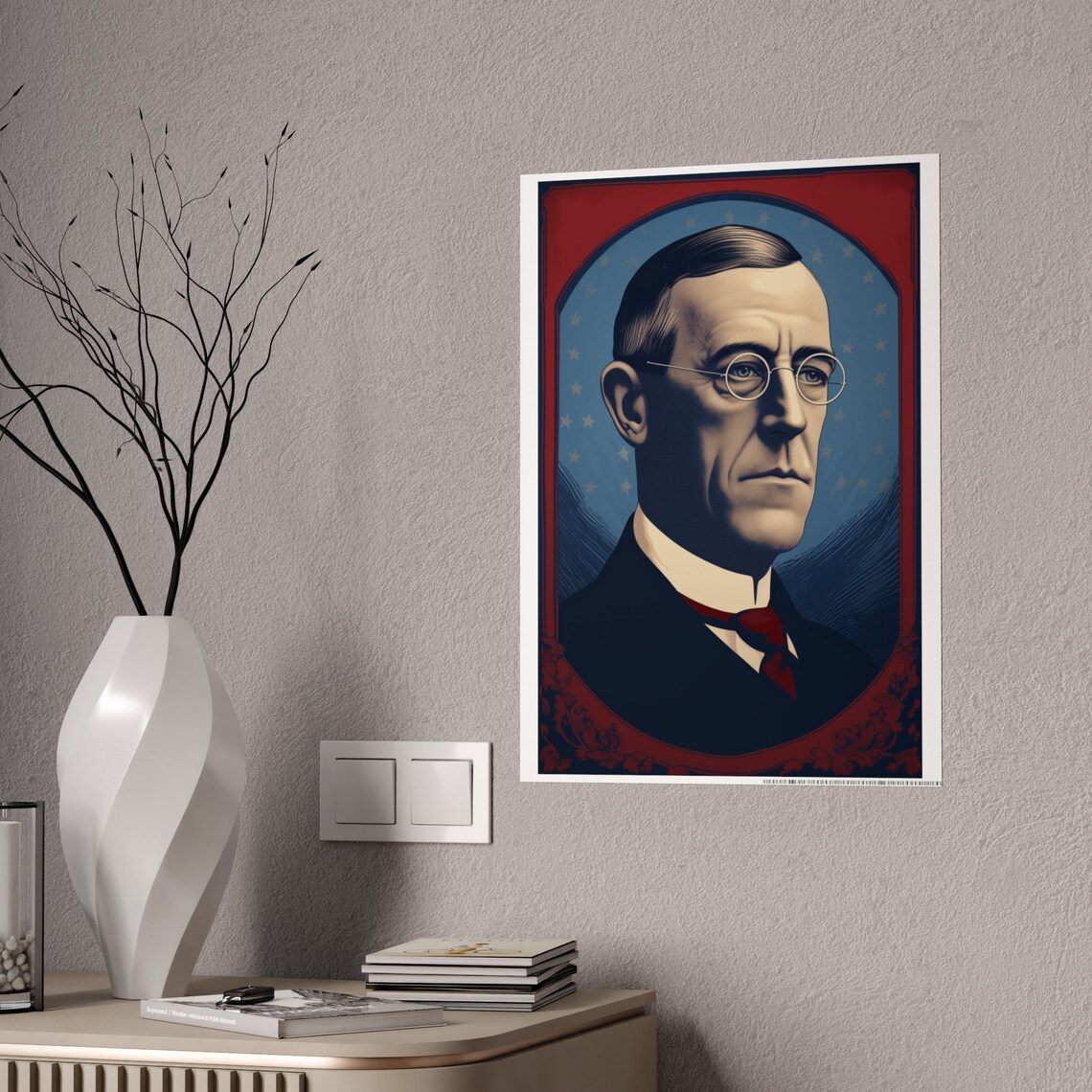 Woodrow Wilson, Presidential Campaign Poster - Image 5