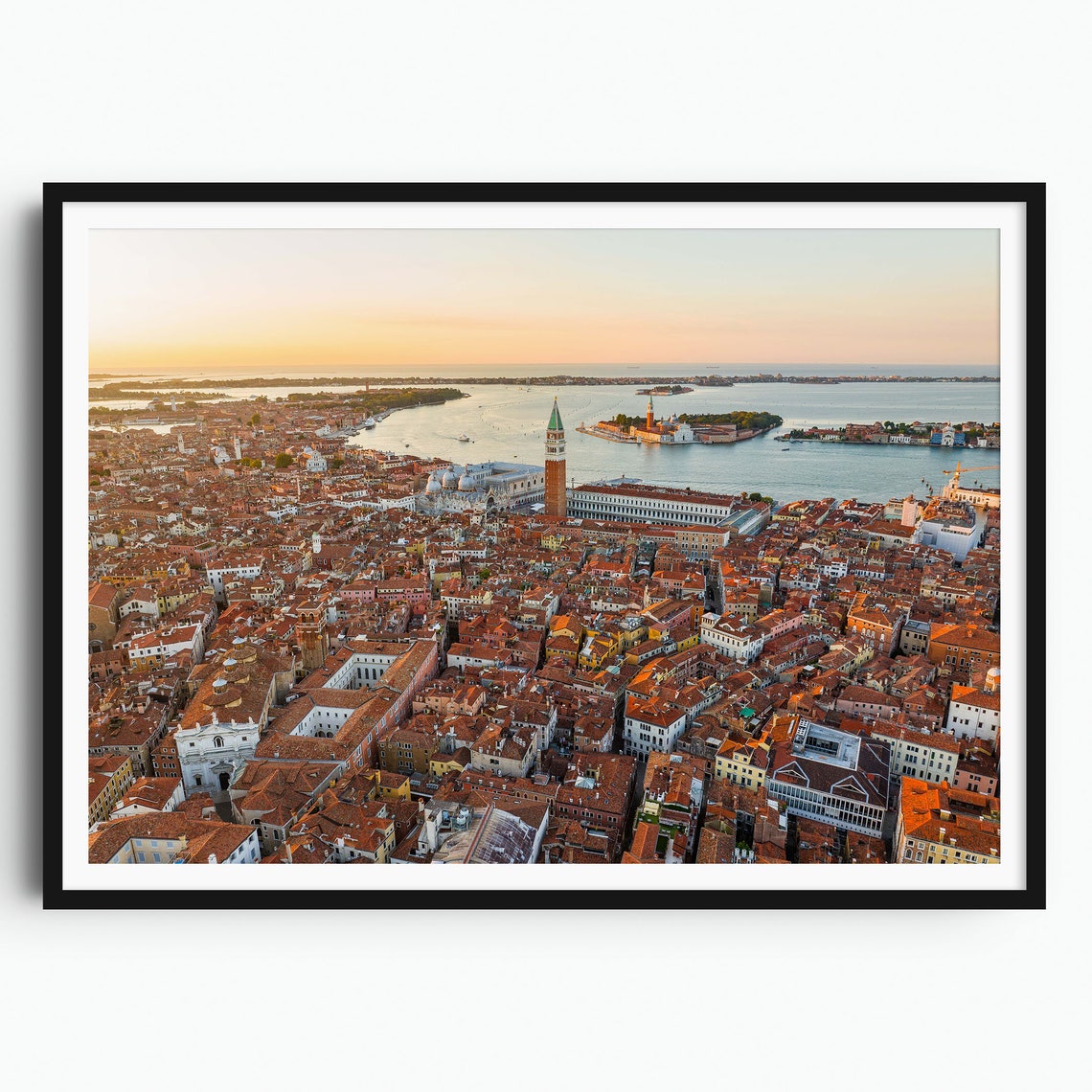 Venice Travel Print Venice Italy Travel Poster Italy Travel Travel Print Travel Art Europe Travel Poster Sunrise Wall Art Home Decor