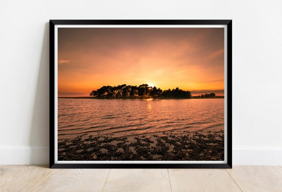 Hatchet Pond The New Forest Hampshire Sunset Limited Edition Print Photography Fine Art Wall Art Exclusive Print Posters Photo