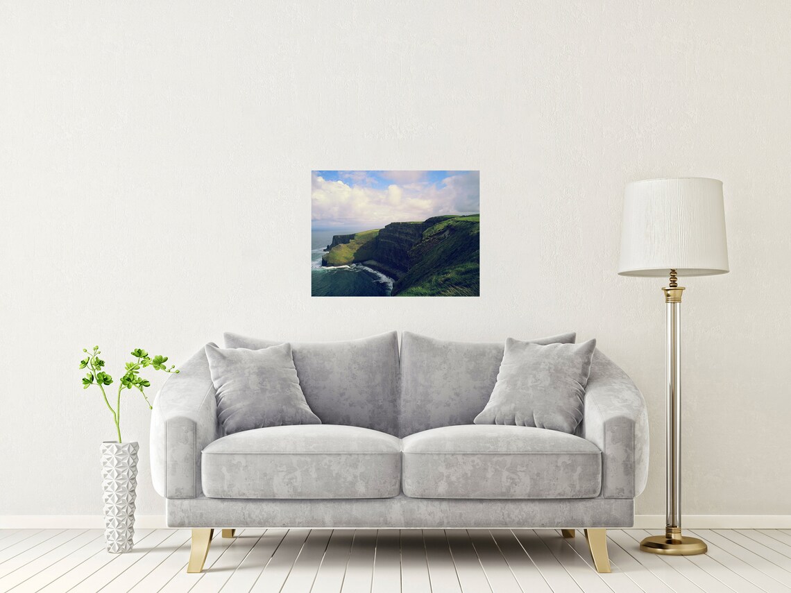Cliffs of Moher County Clare Ireland Dramatic Sea Cliffs Poster - Image 2