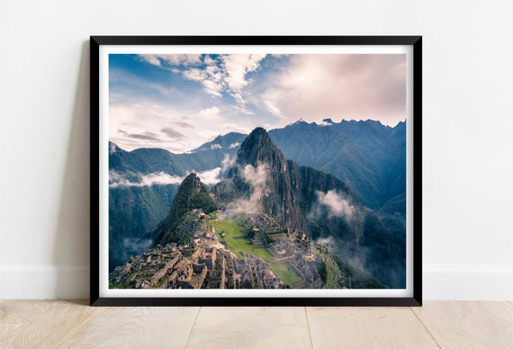 Machu Picchu Inca Citadel Peru Limited Edition Print Landscape Photography Fine Art Wall Art Exclusive Print Poster Photo